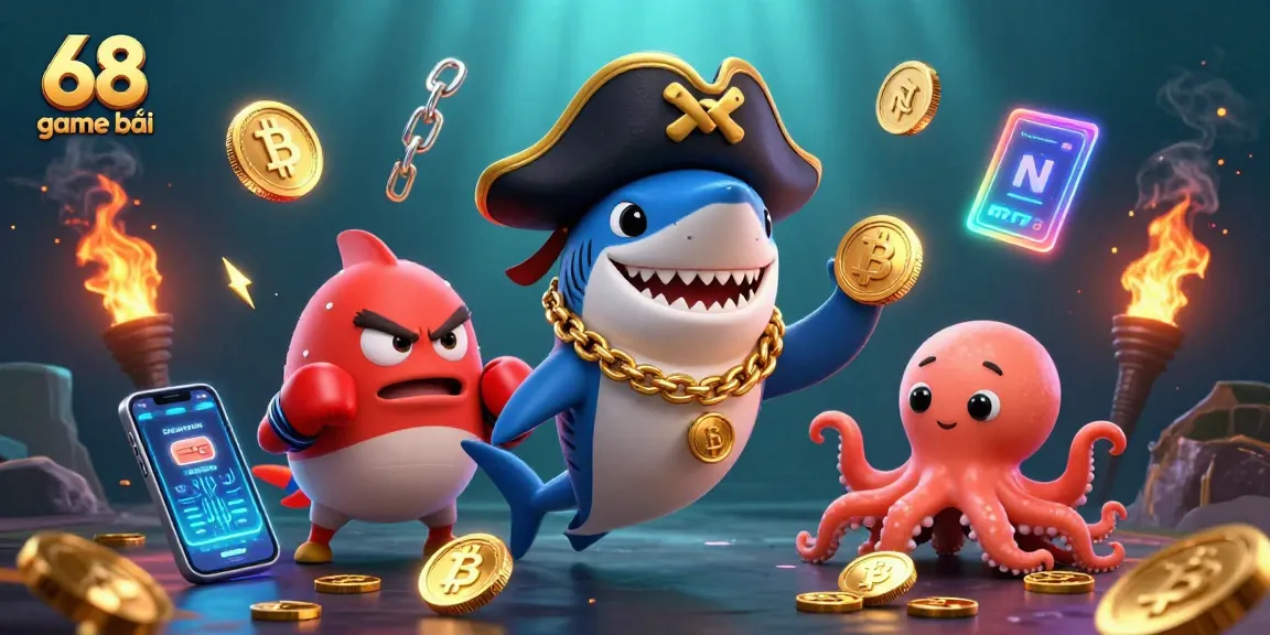 Engage with 68 game bài and win gold coins in our vibrant underwater casino!