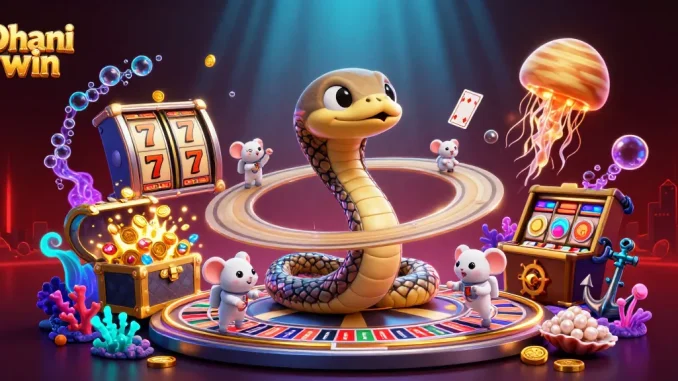 Dive into the thrilling Dhani win experience with dynamic betting on the cosmic roulette wheel.