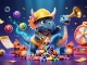 Join the excitement of go 88 with a vibrant 3D scene featuring joyous characters and casino elements.