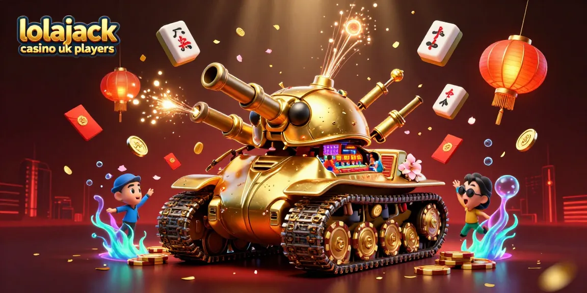 Experience thrilling gameplay at lolajack casino uk players with vibrant 3D illustrations of unique casino elements.