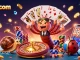 Experience thrilling excitement at nk88com with a cartoon millipede dealer and vibrant casino action.