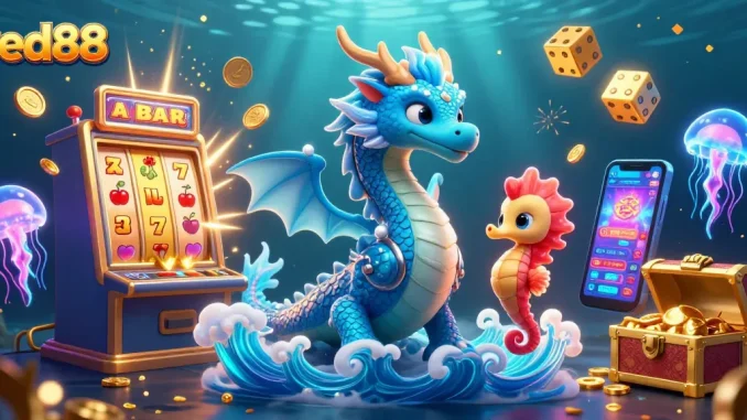 Win big with red88's exhilarating casino experience featuring dynamic games and colorful creatures.