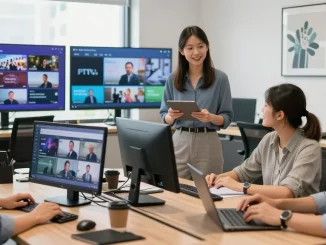 IPTV UK services offered by trusted local provider, showcasing professional contractor approach in community-focused setting.